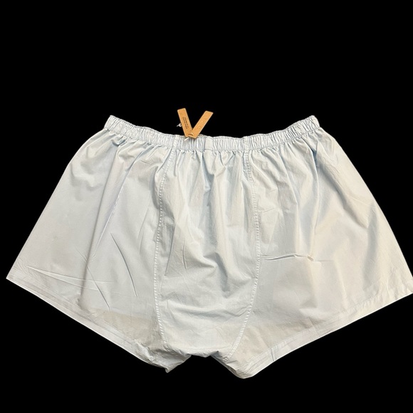 SKIMS Cotton Poplin Unisex Sleep Short in Glacier - Picture 6 of 10